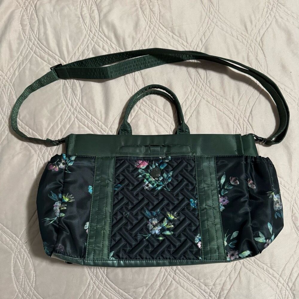 Lug Green Floral Travel Bag